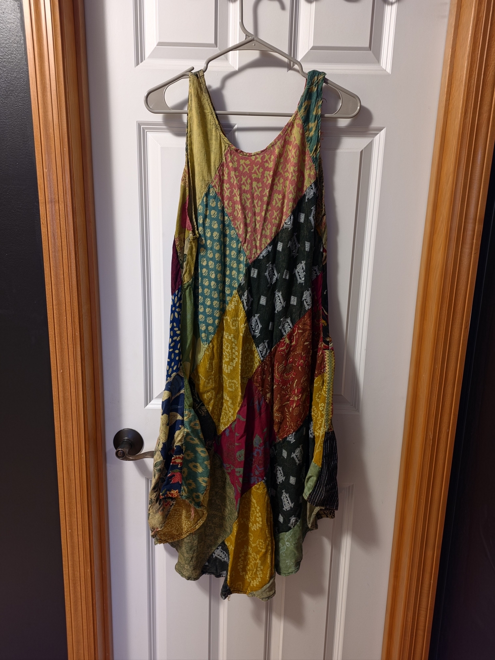 Boho Patchwork Sundress - Multi - Picture 2 of 3